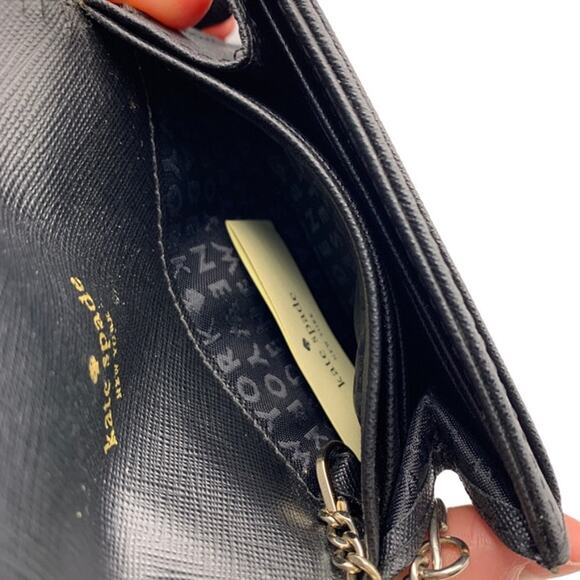 Kate Spade New York Black Cardholder Wallet - Picture 8 of 9
